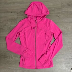 sonic pink hooded define jacket